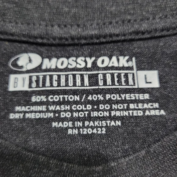 Men's Mossy Oak T-Shirt NWOT - Picture 3 of 5
